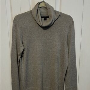 Kasper Women's Soft Gray Turtleneck Sweater